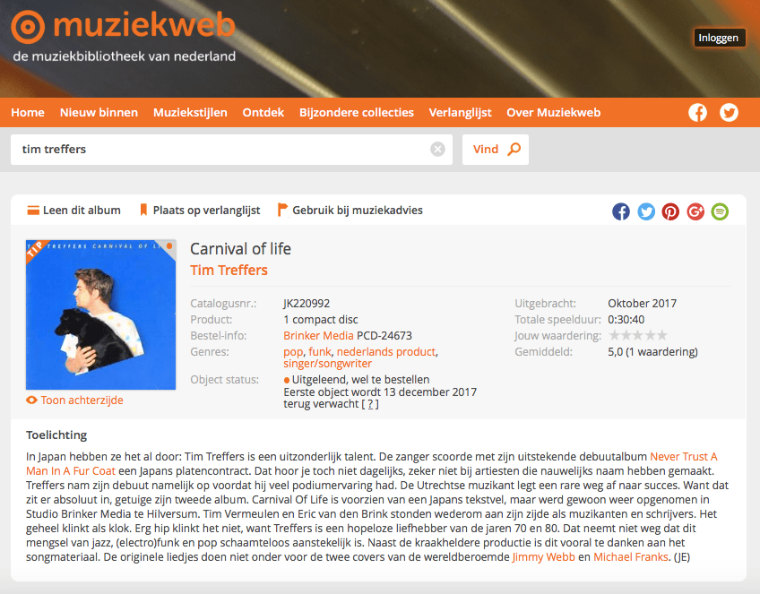 Muziekweb (review)